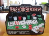 Texas Hold 'Em Poker Set in Tin Box by Cardinal