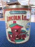 Lincoln Logs Commemorative Edition Tin w/ Contents