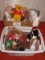 Lot - Plush Toys Pooh Bear, Ty © 1995 Beanie Baby 