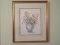 Still Life Floral Arrangement in Vase Artist Signed Mary Bertrand