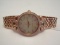 Ecclissi Facets rose Gold Tone Ladies Wrist Watch