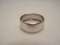 Milor 18k Italy Ring Band w/ Rolled Edge