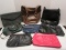 8 Pocketbooks, Handbags, Clutch Bags by Liz Claiborne, Toni, Nine West, MCI, Etc.