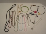 Lot - Monet Nolan Miller Glamour Collection & Other Faux Pearl, Beaded Necklaces