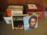 Super Lot - Misc. Vinyl Record Album LP's & 3 Single 45's Ray Stevens