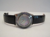 Honora Collection Ladies Wrist Watch Featuring Floating Blue Gray Pearls