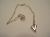 RLM Studio Sterling 925 Meandering Heart Pendant on 925 Necklace Chain