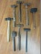 Lot - Wooden/Rubber Mallets & Ball-Peen Hammers