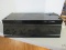 Black Whirlpool Custom Series Range Hood Lighted w/ Fan