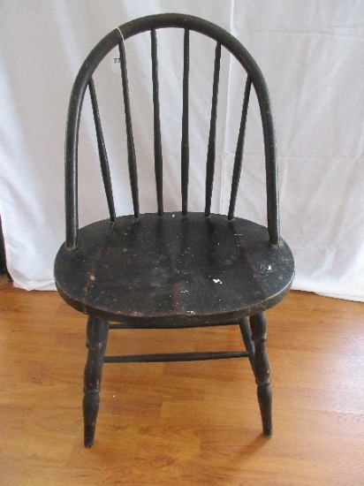 Early Arched Spindle Back Chair