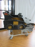 RTS Shopping 2 Tier Police Kiddie Cart w/ Decals Design