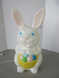 Blown Mold Lighted Easter Bunny Rabbit Figure