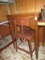 Wooden Sewing Machine Table w/ Vintage Singer 185J Sewing Machine
