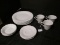Fine Porcelain China Yorkshire Japan White Twist Rim Lot