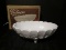 Oval Center Bowl Milk Glass Indiana Glass Co. 12 1/4