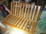 Wooden Folding Futon Bench/Bed
