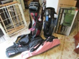 Lot - Top-Lite Golf Bag, Nike Red/Black Golf Bag Wilson Sports Bag, Eastern Baseball Bag