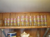 24 Pink/Yellow/Blue Floral Glasses
