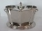 Art Deco Style Opulent Casa Padrino Nickel Plated Two Bottle Wine Cooler Chiller