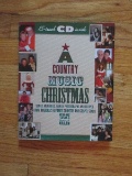 A Country Music Christmas Book w/ 15 Track CD Features Songs, Recipes, Memories