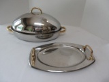 4 Piece - Cuisine Cookware Command Performance Gold 18/10 Stainless Steel 14