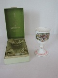 Bone China Royal Doulton Limited Edition Twelve Days of Christmas Series Goblet
