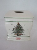 Spode Christmas Tree Tissue Box Cover