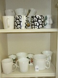 Lot - Misc. Coffee Cups & Mugs Fine Bone China Queen's Collection Hookers Fruit