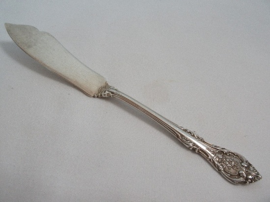 Gorham Sterling King Edwards Pattern Silver Flat Handle Master Butter Knife