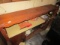 3-Tier Wooden Shelving 2 Hutch Doors Curved/Bracket Skirting
