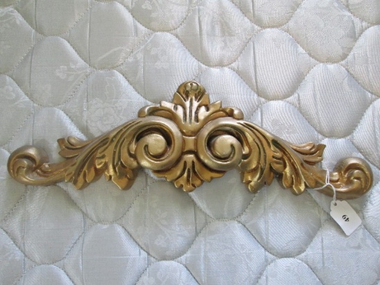 Gilted Ornate Scroll/Acanthus Leaf wall Décor