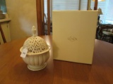 Lenox Versailles Flared Covered Candle Box