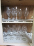 Glass Lot - Wine Goblets/Cups, Etc.