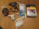 Lot - Scissors, Staplers, Glue Gun, Hammer, Etc.
