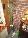 Lot - Brushes, Mops, Etc.