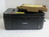 Canon Pixma MX492 Black Wireless All In One Ink Jet Printer w/ New Cartridges