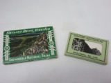 2 Packets Souvenir Photographs of Badlands, So. Dak 2 7/8