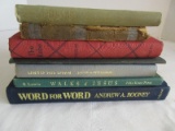 Book Lot - Religious The Robe © 1944, The Runner's Bible © 1941, Christmas Tide Prose/Poetry