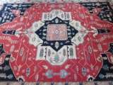 Stately Persian Style 100% Wool Area Rug Traditional Design