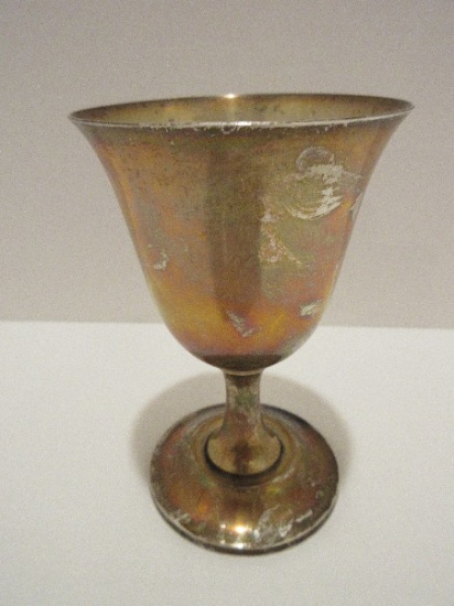 Wallace Sterling Pattern 24 Wine Goblet