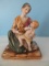 Capodimonte Porcelain Mother & Child Figurine