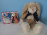 Precious Boyd's Bears & Friends Collection Ltd. Plush Tan Bunny Rabbit 16