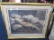 Artistic Nude Woman on Couch 20's Style Artist Signed in Gilted Wooden Frame/Matt