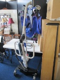 Invacare Reliant 450 Medical Lifter w/ Strap on Casters w/ Remote