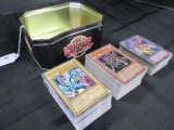 Yu-Gi-Oh Collectible Cards in Tin Includes Blue Eyes White Dragon, Spell, Trap