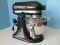 Kitchen Aid Artisan Stand Mixer Tilt Head Max Watts 325 Black Metallic Finish