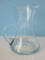 Hand Blown Glass Pitcher w/ Applied Handle