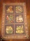 Exceptional Aubusson Style Needlepoint Flatware Weave Rug Tapestry
