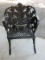 Cast Metal Classic Reticulated Fern Garden/Patio Chair