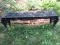 Cast Metal Pierced Elaborate Design Victorian Era Style Garden/Patio Bench Weathered Patina